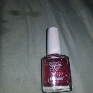 Nailboo Pink Glitter Nail Polish